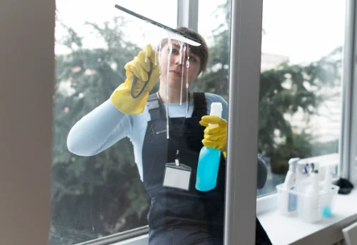 Nettoyage de vitres intérieures et extérieures à Lapugnoy